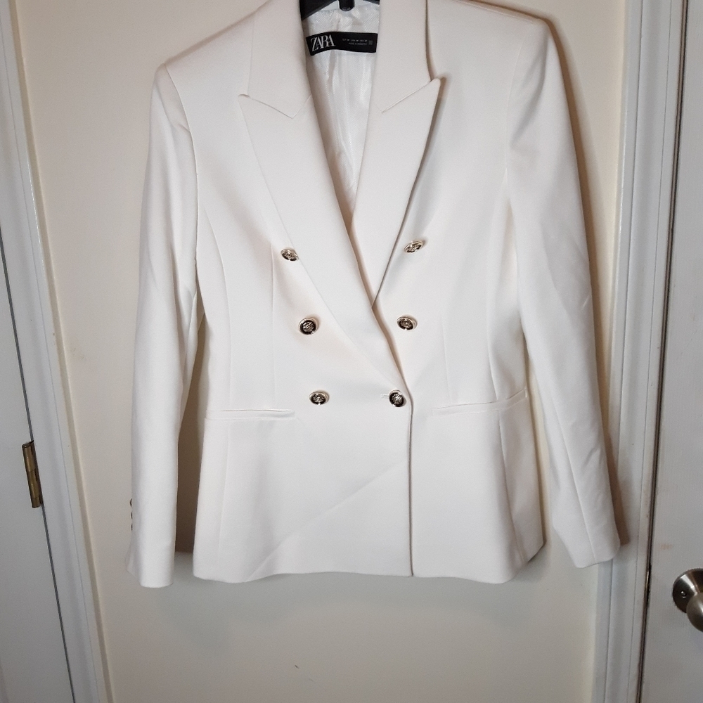 ZARA double-breasted blazer - Picture 8 of 9